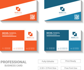 Modern Business Card Template Design for your Company