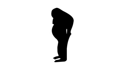 Orangutan silhouette © OMIA
