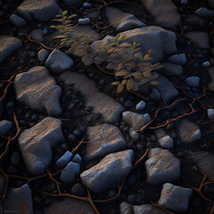 Obraz premium rocks on the beach