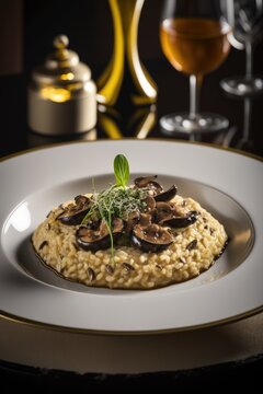 risotto with porcini mushrooms