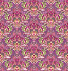 Paisley seamless pattern 01