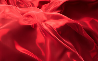 Smooth wave cloth background, 3d rendering.