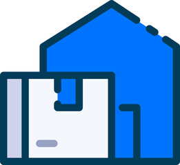 Package Delivered Icon Vector: An icon vector that represents package delivered typically features a package symbol with a checkmark or a delivered stamp