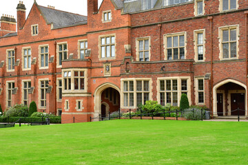 Belfast; Northern Ireland - september 15 2022 : the Queen's University
