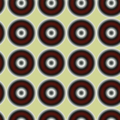 Seamless pattern from different circles.  Vector file for designs.