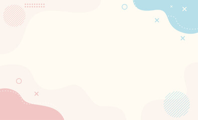 cute background with smooth color and curve