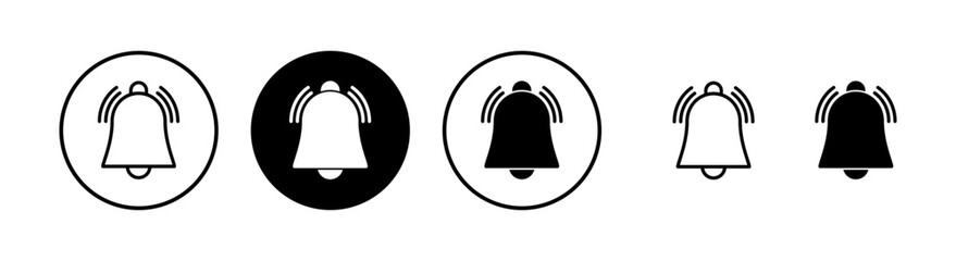 Bell Icon vector illustration. Notification sign and symbol for web site design