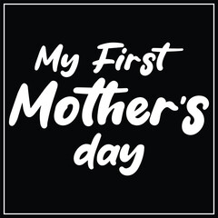 Mother day t-shirt design