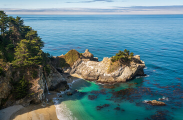 McWay Falls at Big Sur, California