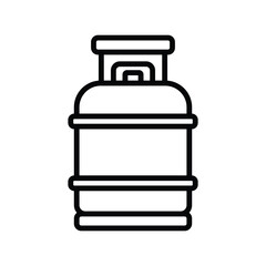 gas tank icon vector design template in white background