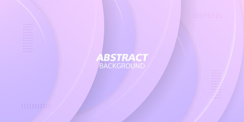 Geometric pieces circle diagonal purple,blue, and pink background. papercut layered design with mesh. Eps10 vector