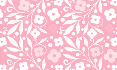 名刺サイズのイラスト、花模様の背景イラスト、エレガントな花模様のバックグラウンド、花柄の壁紙イラスト