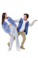 Fototapeta premium denim teen fashion