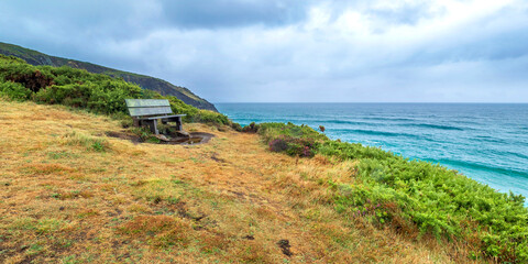 Cliffs Viewpoint, Beach of Esteiro, Mañón, La Coruña, Galicia, Spain, Europe