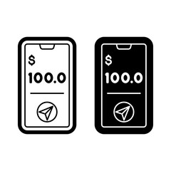 Black and white line icons set: finance, business, currency, investment, money, bank, and financial business icons on the white artboard, minimal flat vector jpg icons