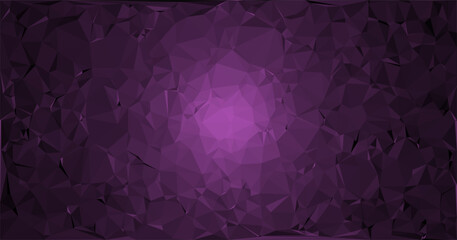 Obraz premium Abstract geometric background with triangle shape pattern. Vector design for technology web concepts, headers and banners.
