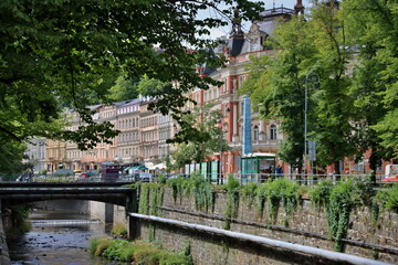 canal in the city Carlsbad