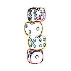 Color sketches of children's toys to learn coloring with trnsparent background
