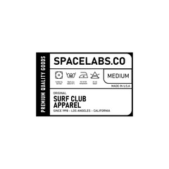Clothing Label tag vector concept templates