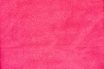 Pink towel texture. Abstract background and texture for design with copy space for text or image.