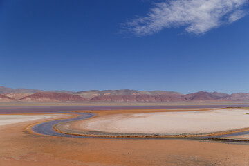 The Carachi Pampa lagoon, biosphere reserve, Argentina
