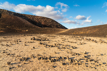 Inside the Hole of Amboy Crater