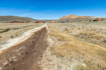 Road Through Bodie State Historic Park