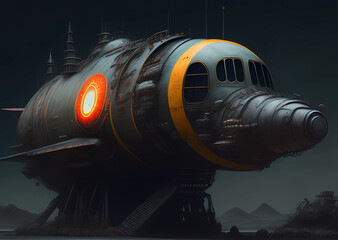 Union, missiles, steampunk, space, people, communism, future, cyberpunk, space tourism, detailed face, realistic, cinemat