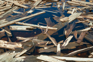 Wooden Ruins of Bodie State Historic Park