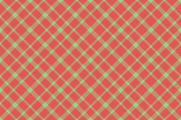Seamless tartan plaid. Vector texture fabric. Check textile pattern background.