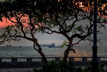 Sunset at The Front Beach Vung Tau, Vietnam
