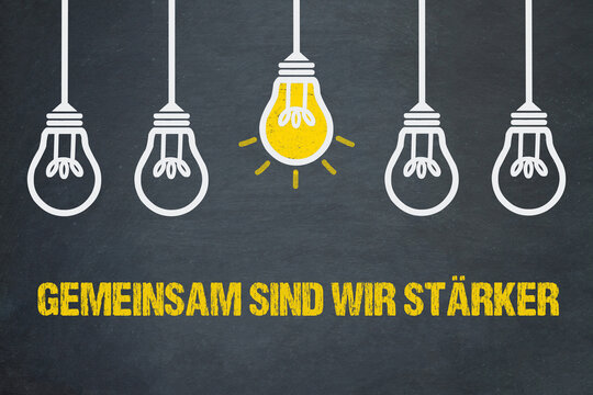 Gemeinsam sind wir st&auml;rker