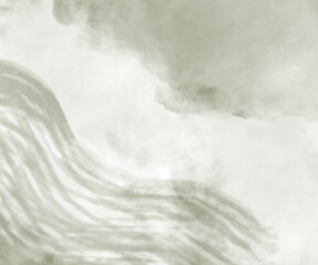 A sky-inspired watercolor background can be created by skillfully blending different shades of blue and white paints, allowing them to merge and flow across the paper in a way that mimics the natural 