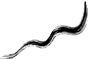 Dry Brush Grunge Wave Stroke Texture