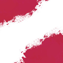 Watercolor smudge painting, abstract magenta stain splash, creative hand drawn art, popular brush stroke illustration with transparent background, for social media and invitation