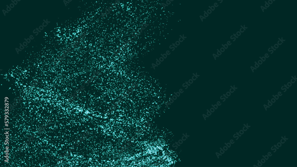 Poster particle tornado, motion background. abstract background with connecting dots. vortex. whirlpool bri