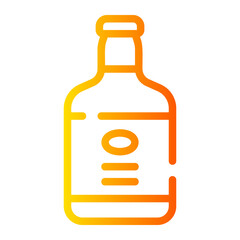 whiskey gradient icon