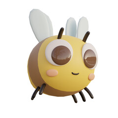 3d bee cartoon