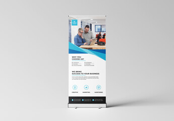 Corporate Business Rollup Banner Layout