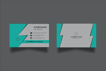 Business card template,creative and clean business card,name card,vactor design,simple design.