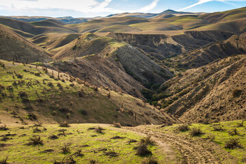 Dirt Road Through Carrizo Plain National Monument