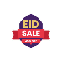 Ramadan sale tag promotion label special discount up to 45%