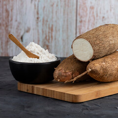 Cassava; Organic cassava starch Raw - Manihot esculenta