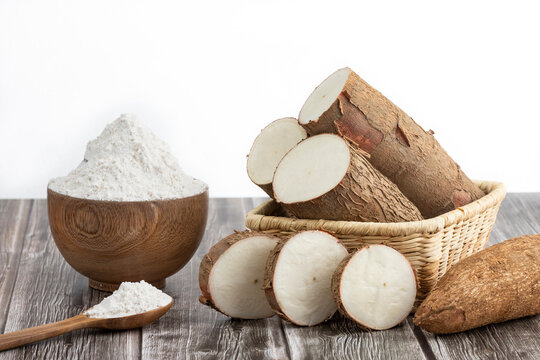 Cassava; Organic cassava starch Raw - Manihot esculenta