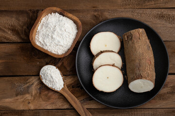Cassava; Organic cassava starch Raw - Manihot esculenta