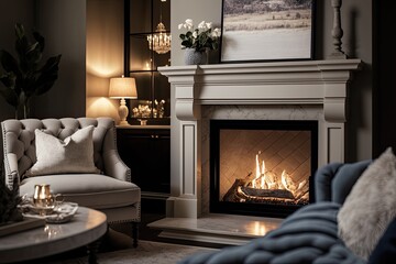 Add Warmth and Elegance to Your Luxury Home with a Fireplace