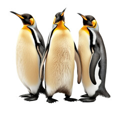 penguin isolate on background