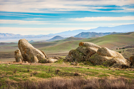 Boulders at Carrizo Plain National Monument