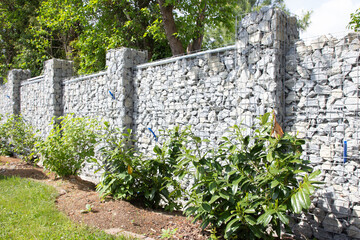 gabion fence