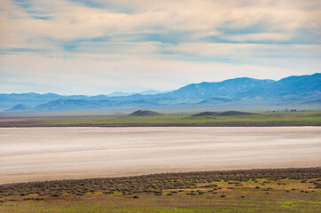 Body of Water and Mountains at Corrizo Plains National Monument